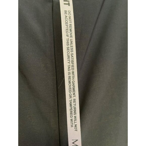 Mac Duggal Maxi Dress Black Formal Long Sleeve Embellished Gown Sz 16 NWT - Picture 7 of 8